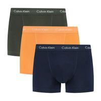 Calvin Klein Boxershorts oranje-blauw-groen 3-pack