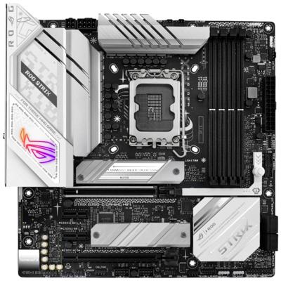 Asus ROG STRIX B760-G GAMING WIFI Moederbord Socket Intel LGA 1700 Vormfactor Micro-ATX Moederbord chipset Intel® B760