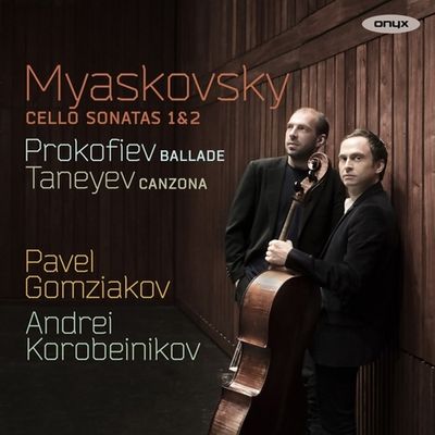 Myaskovsky: Cello Sonatas Nos. 1 & 2 / Prokofiev: Ballade / Taneyev: Canzona - CD (0880040417620)