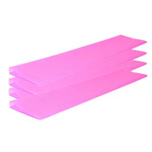 Crepe papier platte vellen - 4x - roze - 250 x 50 cm - Knutselen met papier - Knutselspullen