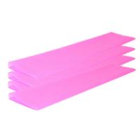 Crepe papier platte vellen - 4x - roze - 250 x 50 cm - Knutselen met papier - Knutselspullen