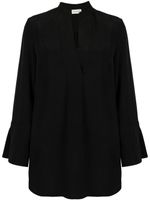 By Malene Birger blouse Flaiy en soie - Noir