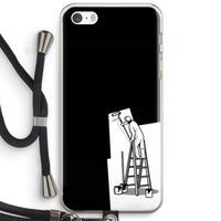 Musketon Painter: iPhone 5 / 5S / SE Transparant Hoesje met koord