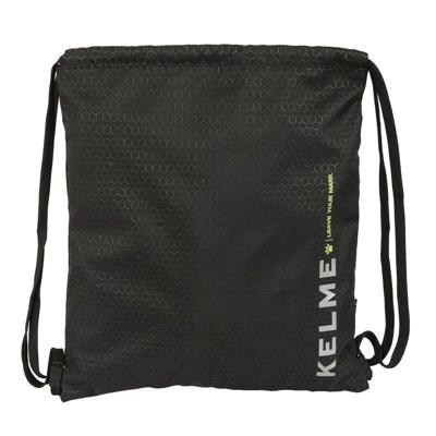 Rugtas met Koordjes Kelme Iron Zwart 35 x 40 x 1 cm