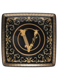 Versace plateau à breloques en céramique - Noir