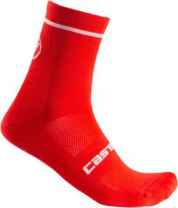 Castelli Entrata 9 fietssokken rood heren S-M