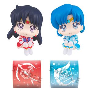 Sailor Moon Cosmos Look Up PVC Statues Eternal Sailor Mercury & Eternal Sailor Mars Set 11 cm