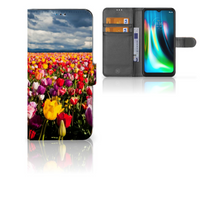 Motorola Moto G9 Play | E7 Plus Hoesje Tulpen - thumbnail