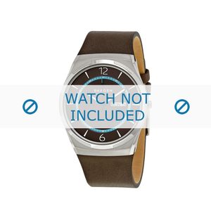 Skagen horlogeband SKW6305 Leder Bruin 28mm