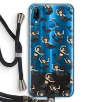 Zeemeermin: Huawei P20 Lite Transparant Hoesje met koord