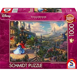 Schmidt puzzel Disney doornroosje dansen in het magische licht 1000 stukjes