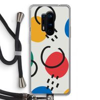 Illustratieve pop 3: OnePlus 8 Pro Transparant Hoesje met koord Illustratieve pop 3: OnePlus 8 Pro Transparant Hoesje met koord