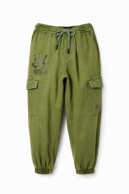 Cargobroek met zakken - GREEN - 13/14