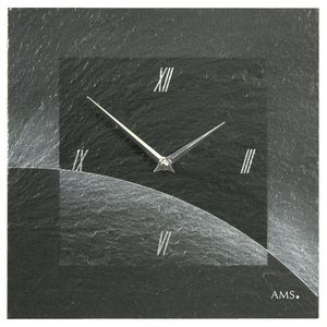 AMS W9518 Wandklok Leisteen
