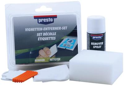 Presto lijmverwijderaars set "vignetverwijderaar"