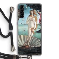 Birth Of Venus: Samsung Galaxy S21 Plus Transparant Hoesje met koord - thumbnail