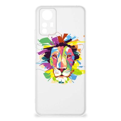 Xiaomi Redmi Note 12S Telefoonhoesje met Naam Lion Color Xiaomi Redmi Note 12S Telefoonhoesje met Naam Lion Color