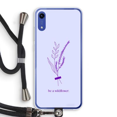 Be a wildflower: Honor Play 8A Transparant Hoesje met koord