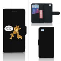 Huawei Ascend P8 Lite Leuk Hoesje Giraffe