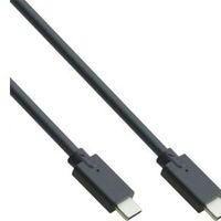 InLine 35702A USB-kabel 2 m USB 3.2 Gen 2 (3.1 Gen 2) USB C Zwart - thumbnail
