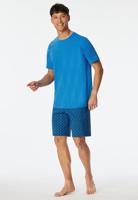 Schiesser Schiesser Pyjama Short aquarium 181157 56/XXL Schiesser Schiesser Pyjama Short aquarium 181157 56/XXL