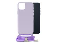 Mobilize Mobilize Lanyard Gelly Case for Apple iPhone 14 Plus Pastel Purple
