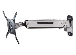 Ergotron Interactive Arm LD Monitor-wandbeugel 1-voudig 38,1 cm (15) - 106,7 cm (42) Zwart, Zilver Kantelbaar en zwenkbaar, Roteerbaar