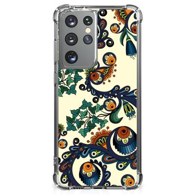 Anti Shock Case Samsung Galaxy S21 Ultra Barok Flower