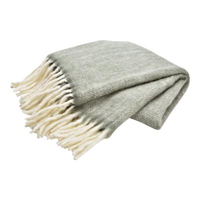 Bedsprei van textiel, lichtgrijs (B/H/D) 130x170x1cm