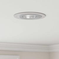 VidaXL Spotje 6 pcs zilver 9 x 9 x 2 cm aluminium