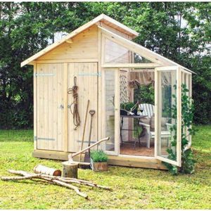 Tuinhuis Met Serre