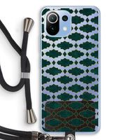 Moroccan tiles: Xiaomi Mi 11 Lite Transparant Hoesje met koord