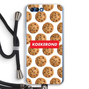 Koekerond: Honor 10 Transparant Hoesje met koord