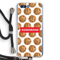 Koekerond: Honor 10 Transparant Hoesje met koord