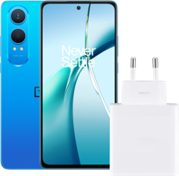 OnePlus Nord CE 4 Lite 256GB Blauw 5G + OnePlus SuperVOOC Oplader 80W - thumbnail