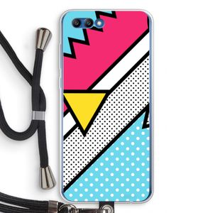 Pop Art #3: Honor 10 Transparant Hoesje met koord