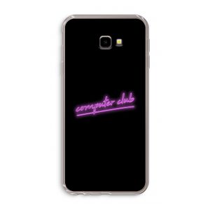 Vice Black: Samsung Galaxy J4 Plus Transparant Hoesje