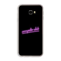 Vice Black: Samsung Galaxy J4 Plus Transparant Hoesje