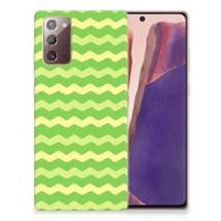 Samsung Note 20 | TPU bumper | Waves Green