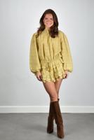 Marant Etoile rok Puria SH0255FA-D1J05E light ochre