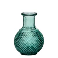 Vaas Sunny Fles Mini Blauw Groen H11,5 D8,5 Cm