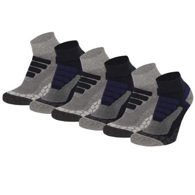Xtreme Wandelsokken Quarter 6-pack Multi Blue-45/47