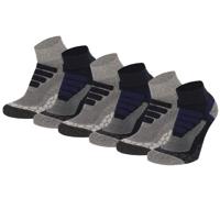 Xtreme Wandelsokken Quarter 6-pack Multi Blue-45/47