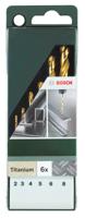Bosch Accessories 2609255113 HSS Metaal-spiraalboorset 6-delig TiN DIN 338 Cilinderschacht 1 set(s) - thumbnail