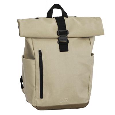 Daniel Ray Gecoat Canvas Rolltop Rugzak 15.6&apos;&apos; Griffith Beige
