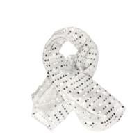 Pailletten sjaal - Zilver - Disco - Glitter - Zilveren Toppers Dames verkleed/carnaval accessoires Pailletten sjaal - Zilver - Disco - Glitter - Zilveren Toppers Dames verkleed/carnaval accessoires