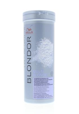 Wella Professionals Blondor Multi Blonde Stofvrije Blondeerpoeder 400gr Wella Professionals Blondor Multi Blonde Stofvrije Blondeerpoeder 400gr