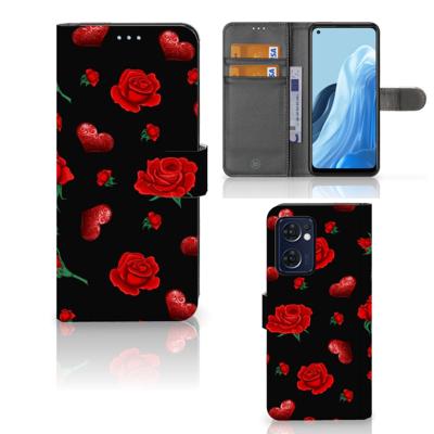 OPPO Find X5 Lite | Reno 7 5G Leuk Hoesje Valentine | Portemonnee hoesje OPPO Find X5 Lite | Reno 7 5G Leuk Hoesje Valentine | Portemonnee hoesje