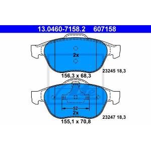 Ate Remblokset 13.0460-7158.2