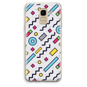 8-bit N°8: Samsung Galaxy J6 (2018) Transparant Hoesje